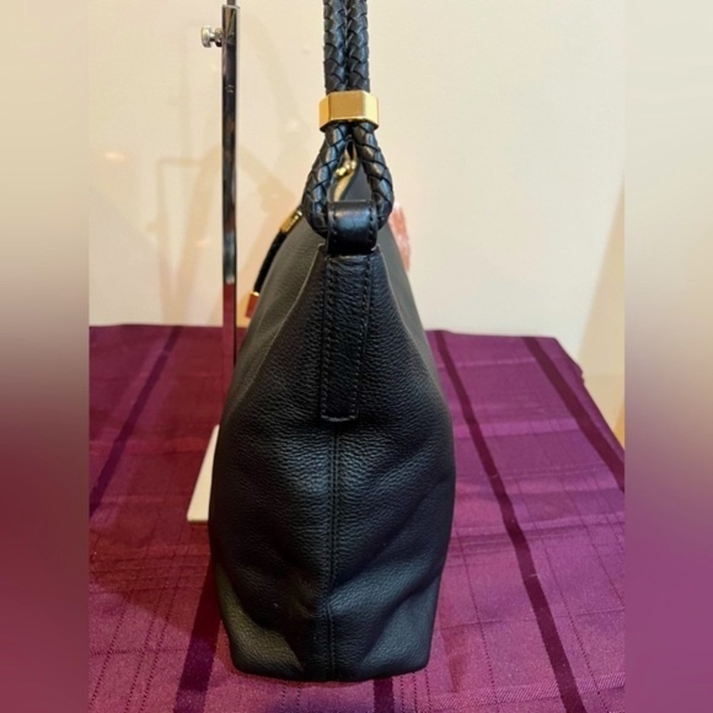 Michael Kors Black Boho Shoulder Bag EUC - Picture 5 of 9